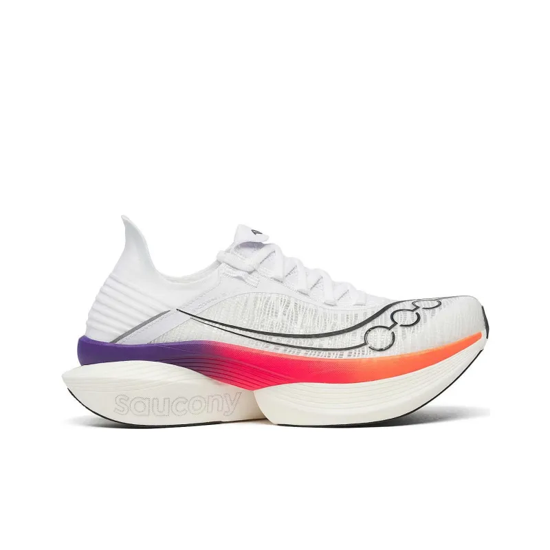 Saucony Endorphin Elite 2 White ViZiRed-1