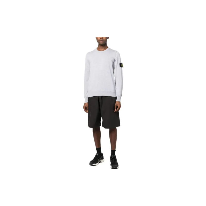 STONE ISLAND Compass badge Cotton Jumper-1