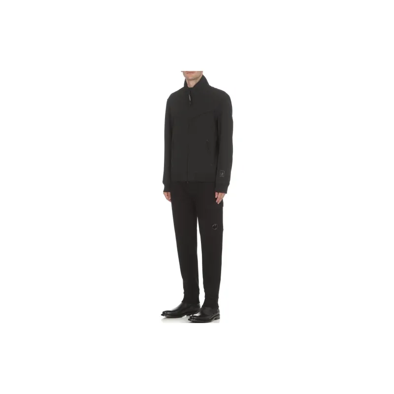 C.P.Company Logo patch Stand up Collar Lightweight Jacket-3