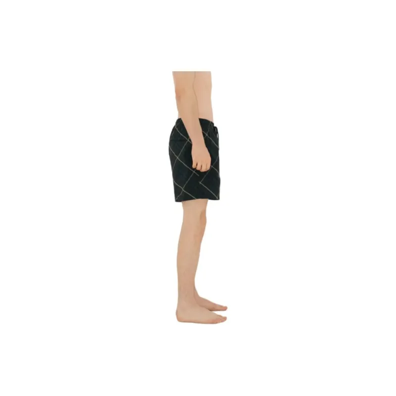 Burberry Check print Drawstring Swim Shorts-4