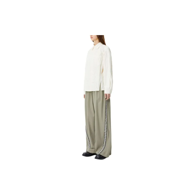ADER ERROR Matelassé Cotton blend Shirt-4