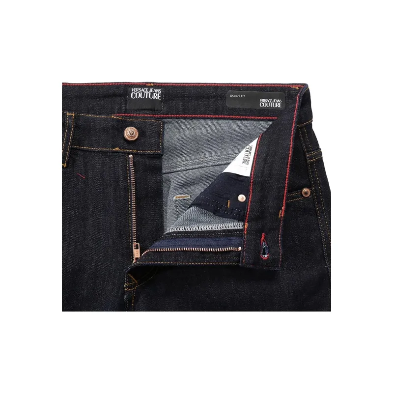 VERSACE JEANS COUTURE SS24 Jeans Men's Dark Blue-4