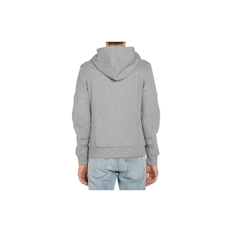 BALMAIN Sweatshirts Men Gray-3