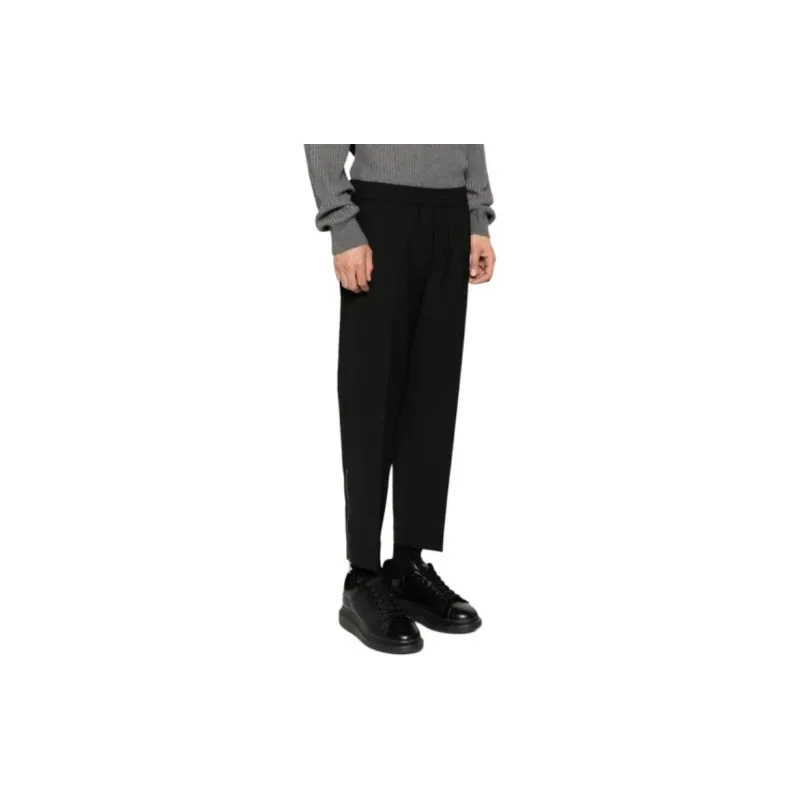 Neil Barrett Mid Rise Tapered Trousers-3