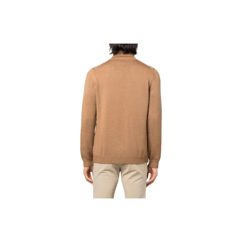 ROBERTO COLLINA Turtleneck Knit Sweater-3