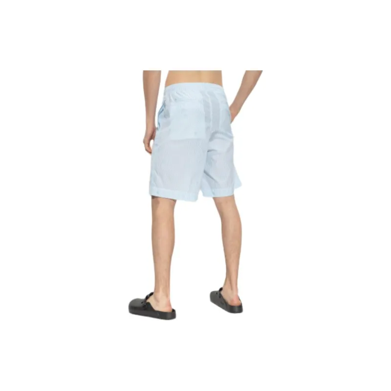 Givenchy Pinstriped Elastic Waist Shorts-3