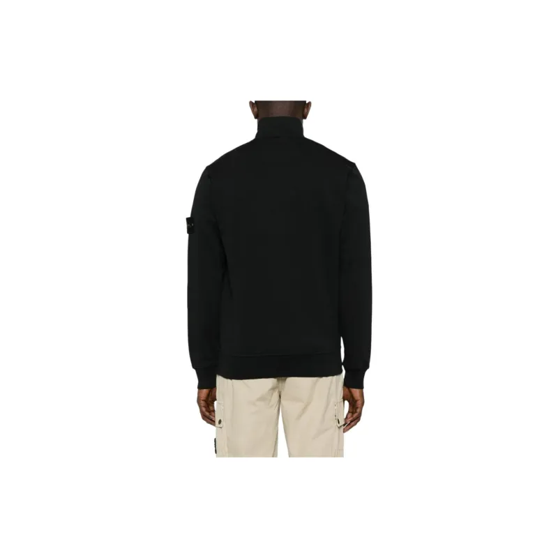 STONE ISLAND Cotton Jersey Cardigan-3