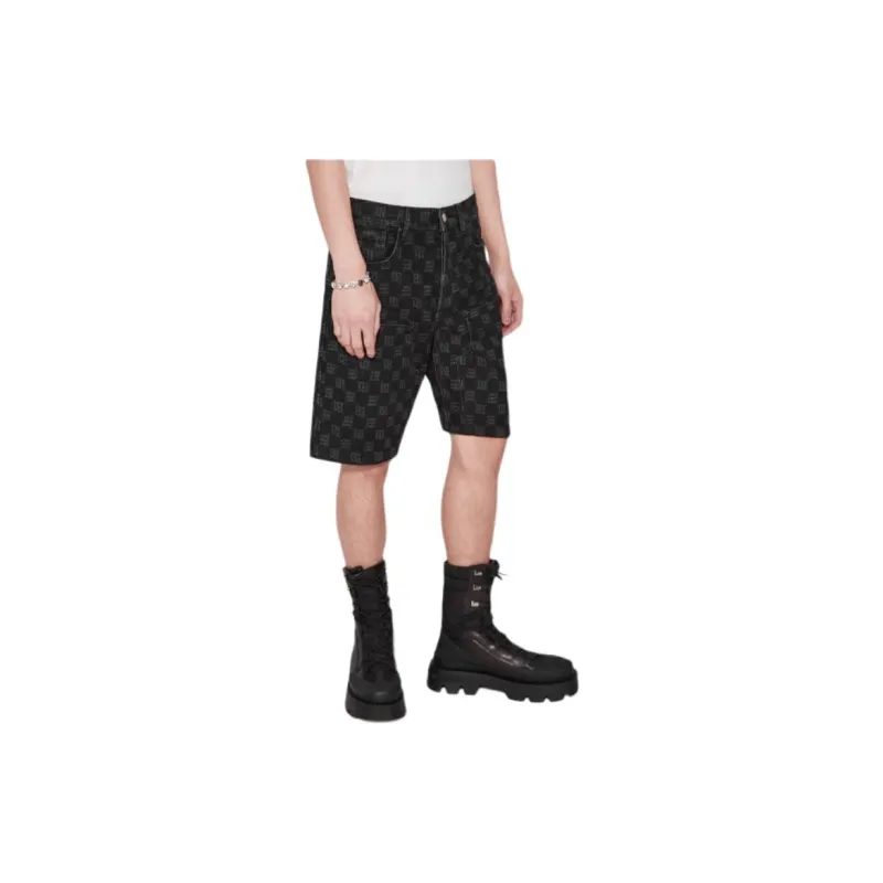 Misbhv Denim Shorts Men's Black-2