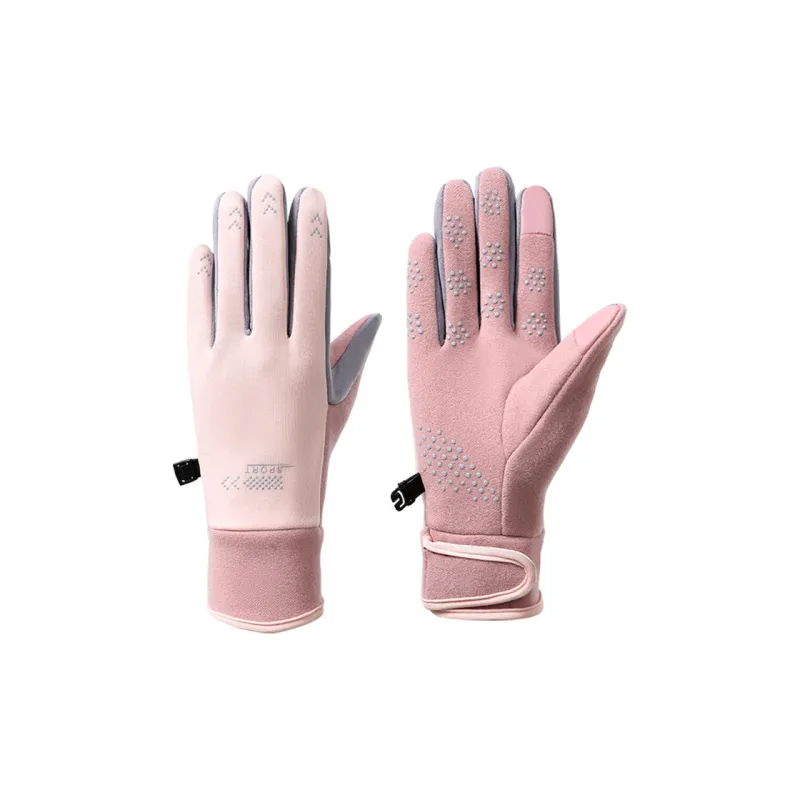 NANJIREN Thickened Warm Gloves Women's-3