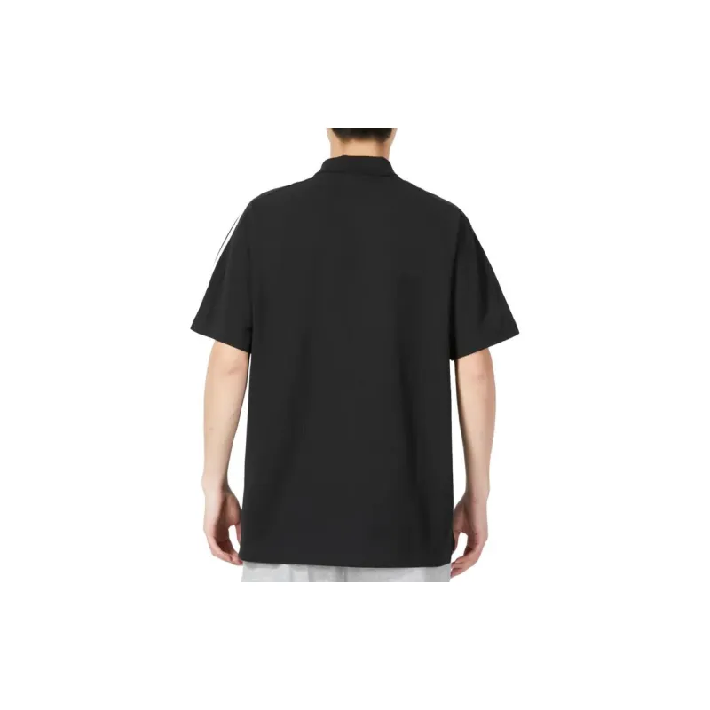 Adidas Polo Shirts Men Black-4