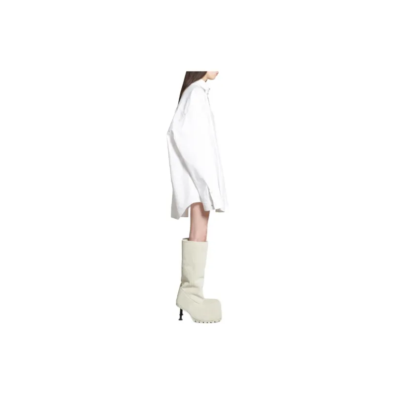 Balenciaga Outerwear Large Fit Long Sleeved Shirt-4