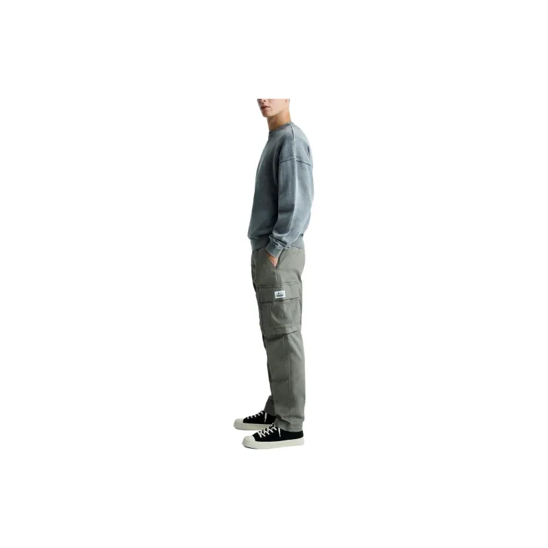 ZARA Cargo Pants Men Green-4