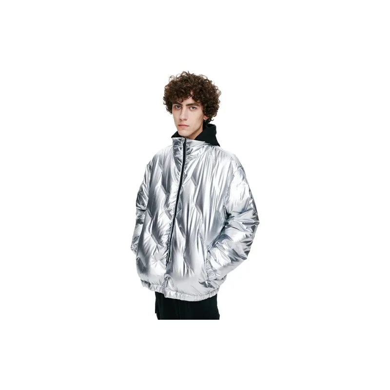 STARTER Down Jackets Unisex Silver-2
