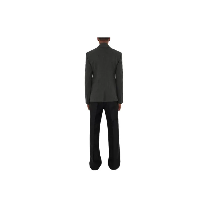 Burberry Jackets Coats Men's Gray Black-3