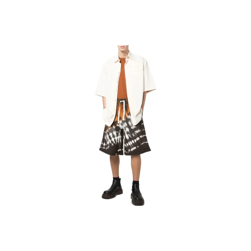 JIL SANDER Graphic print Knee length Shorts-1