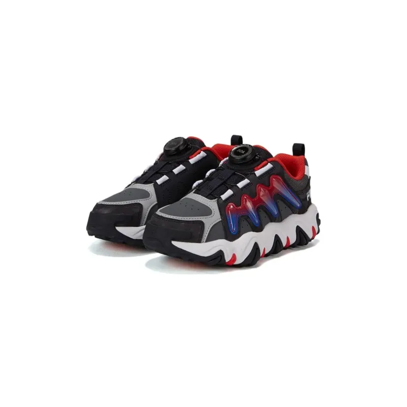 FILA KIDS Cushioning Wear Resistant Kids' Training Shoes Gray Blue Kids'-1