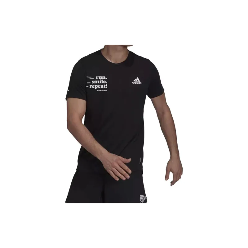 Adidas T Shirts Men Black-1