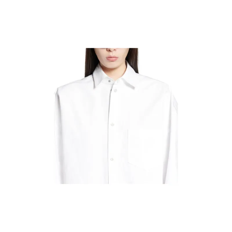 Balenciaga Outerwear Large Fit Long Sleeved Shirt-5