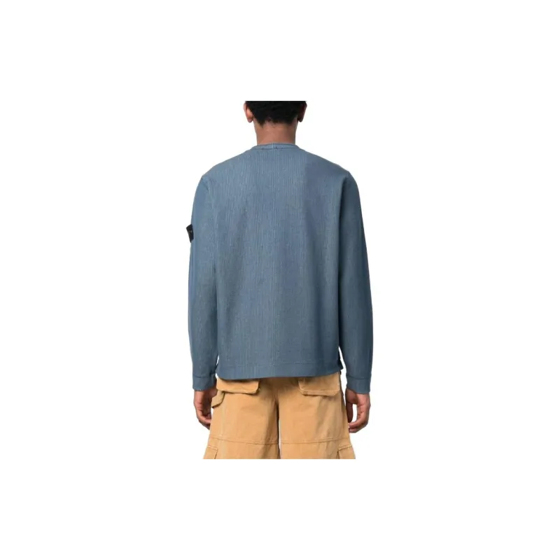 STONE ISLAND Sweater Men's Gray Blue-2