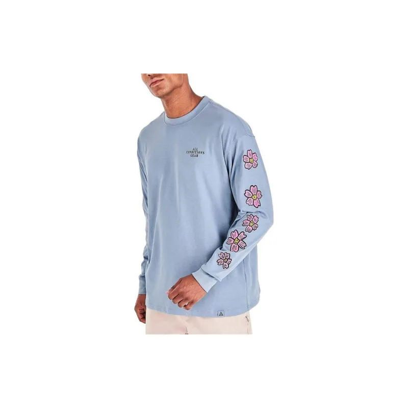 Nike T Shirts Men Sky Blue-2