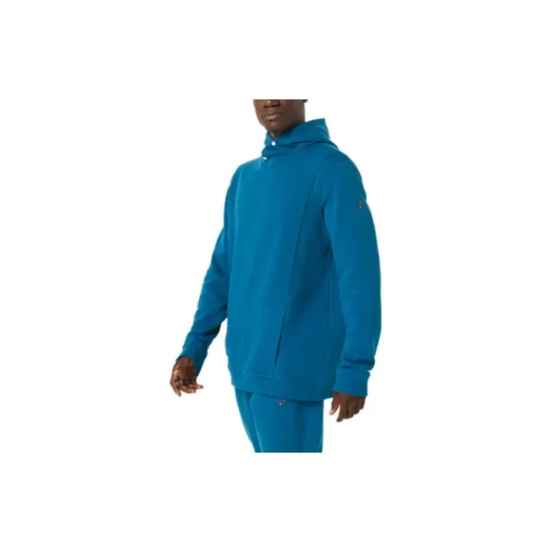 Asics Sunday Sana Fleece Hoodie Sweatshirt Men's Blue-3