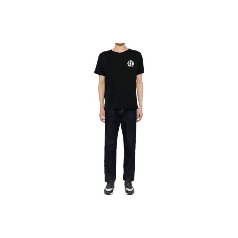 BALLY Logo print Organic Cotton T shirt-1