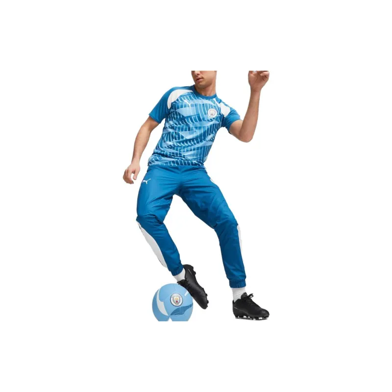 PUMA Manchester City's Home Jersey Collection Soccer Jerseys Men's Blue-2