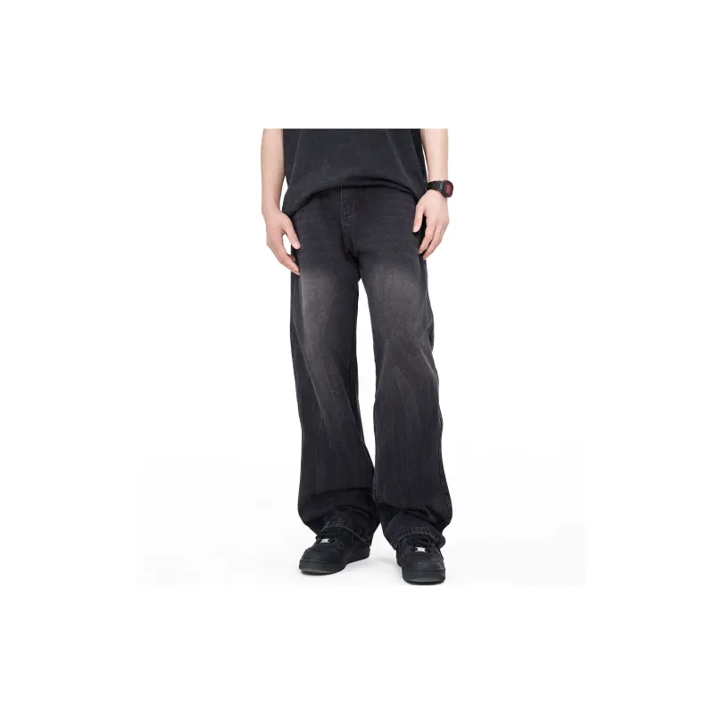 GROGNAK Jeans Unisex Black Gray-4