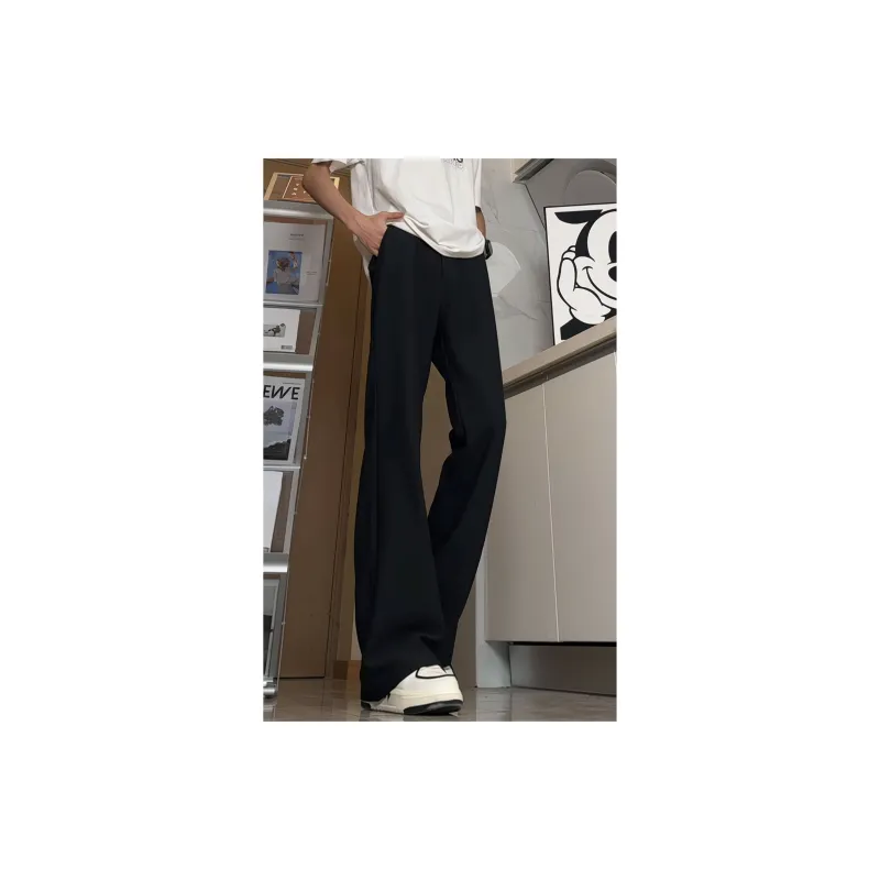 ZONEiD Casual Pants Unisex Black-14