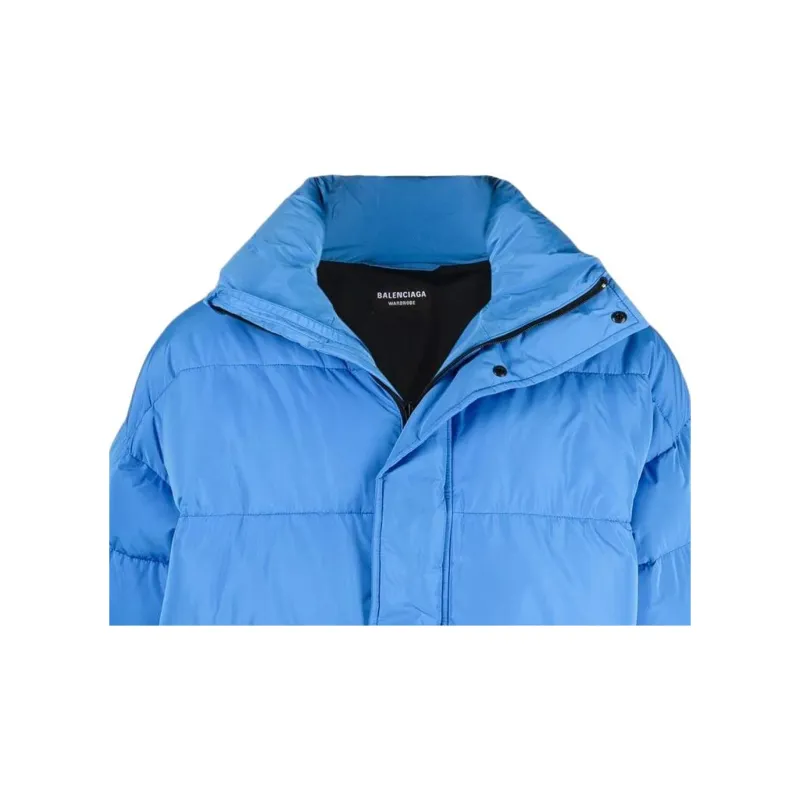 Balenciaga SS22 Down Jacket Loose Fit Men's Blue-4