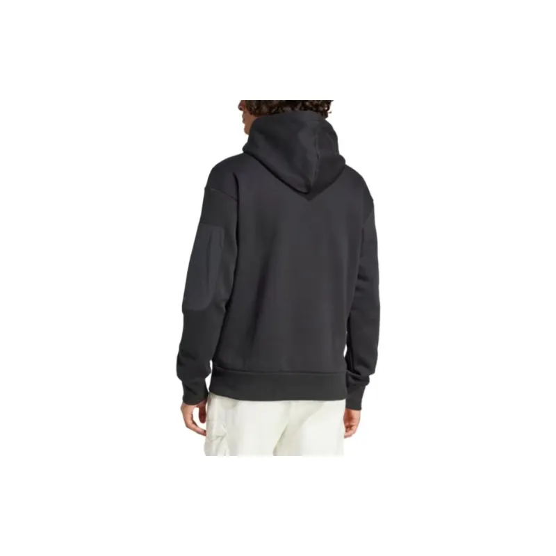 Adidas CITY ESCAPE FLEECE HOODIE Sweatshirt Men's Black-2
