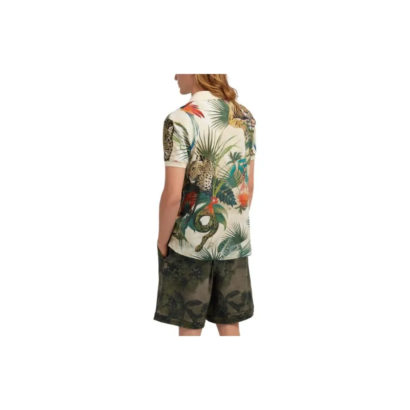 Roberto Cavalli SS24 Polo Shirt Men's Multicolor-2