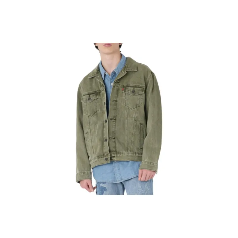 Levi's Jackets Coats Men's Green-1