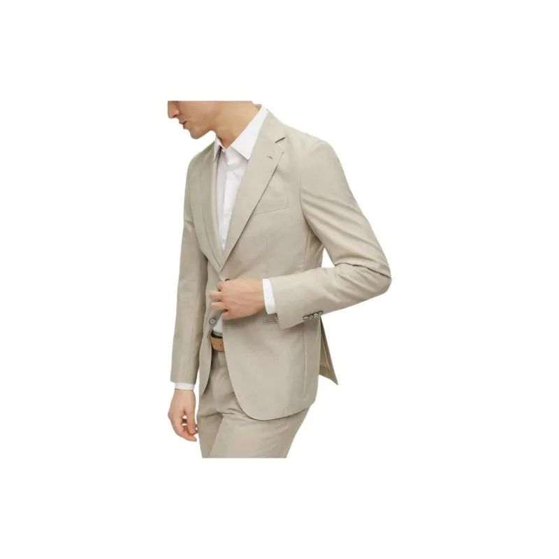 HUGO BOSS Business Suits Men's Light Brown-5