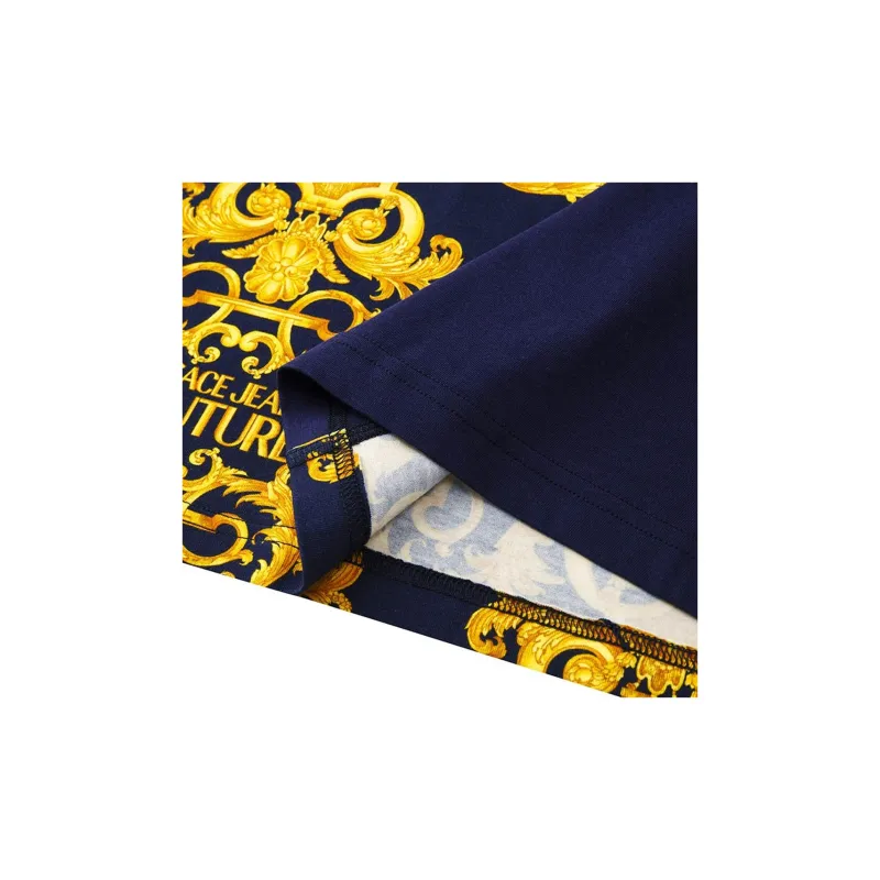 VERSACE JEANS COUTURE SS22 T Shirt Men's Blue-6
