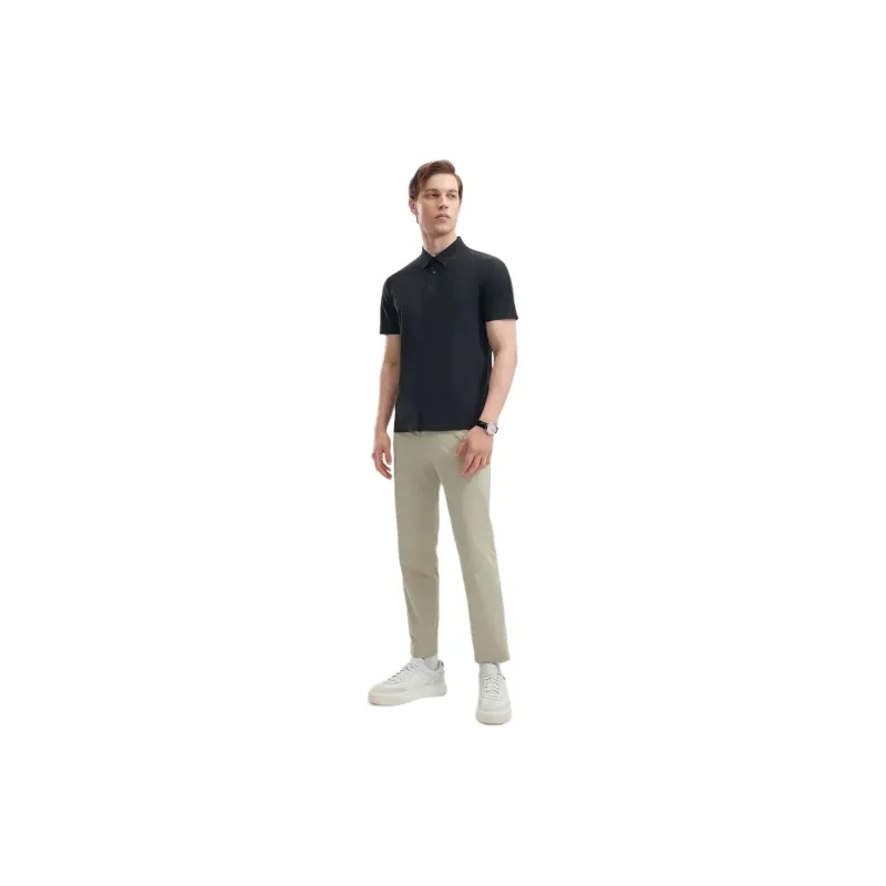 FILA Polo Shirt Men's Jet Black-2