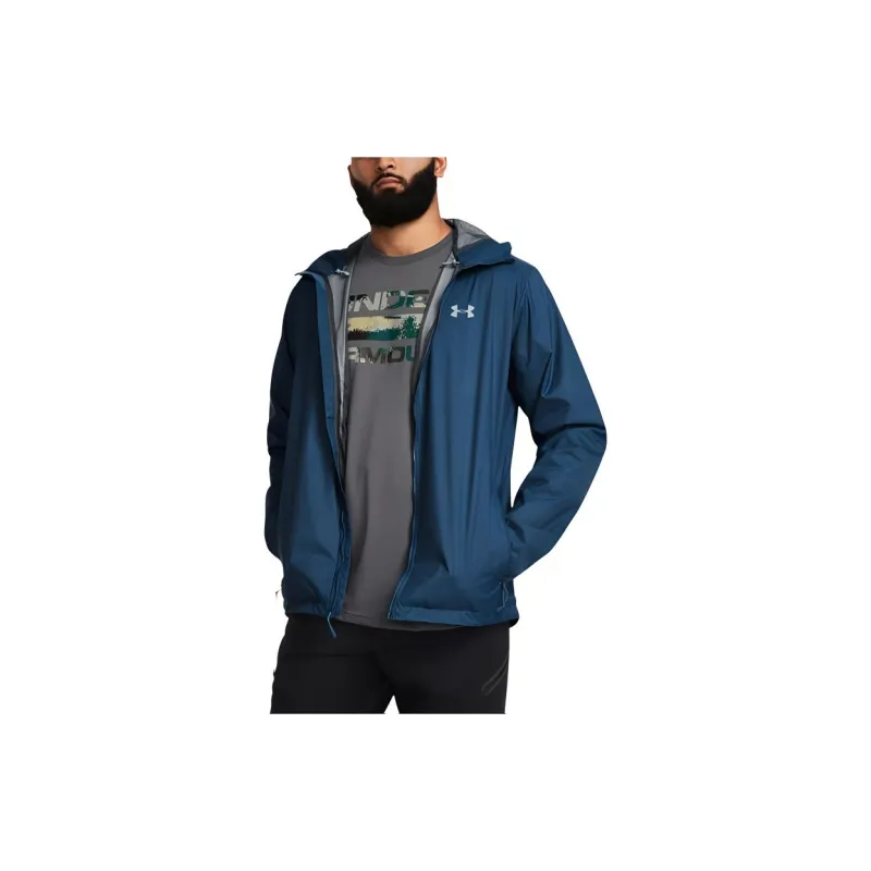 Under Armour Forefront Jackets Coats Men's Dark Blue-3