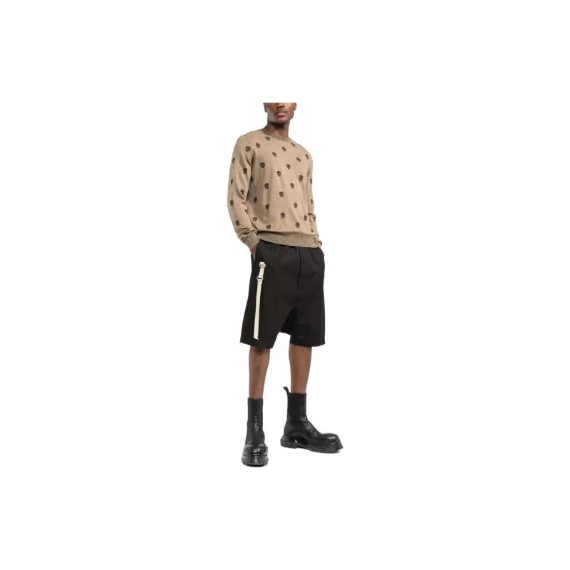 Alexander McQueen Sweaters Men Brown-1
