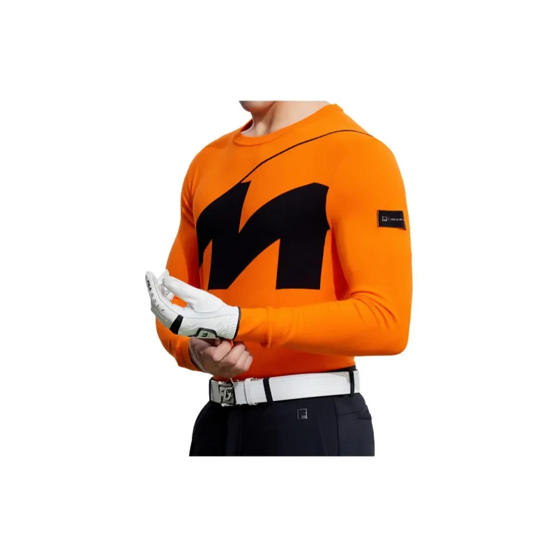FILA Sweater Men's Fiery Orange-2