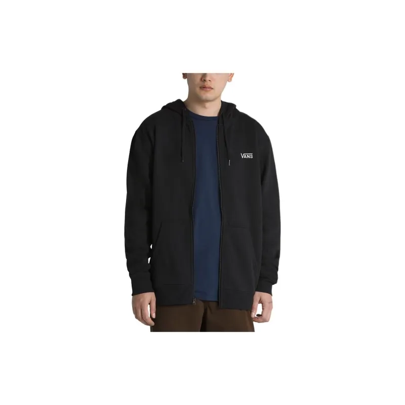 Vans Basic Full Zip Hoodie Jackets Coats Men's Black-2