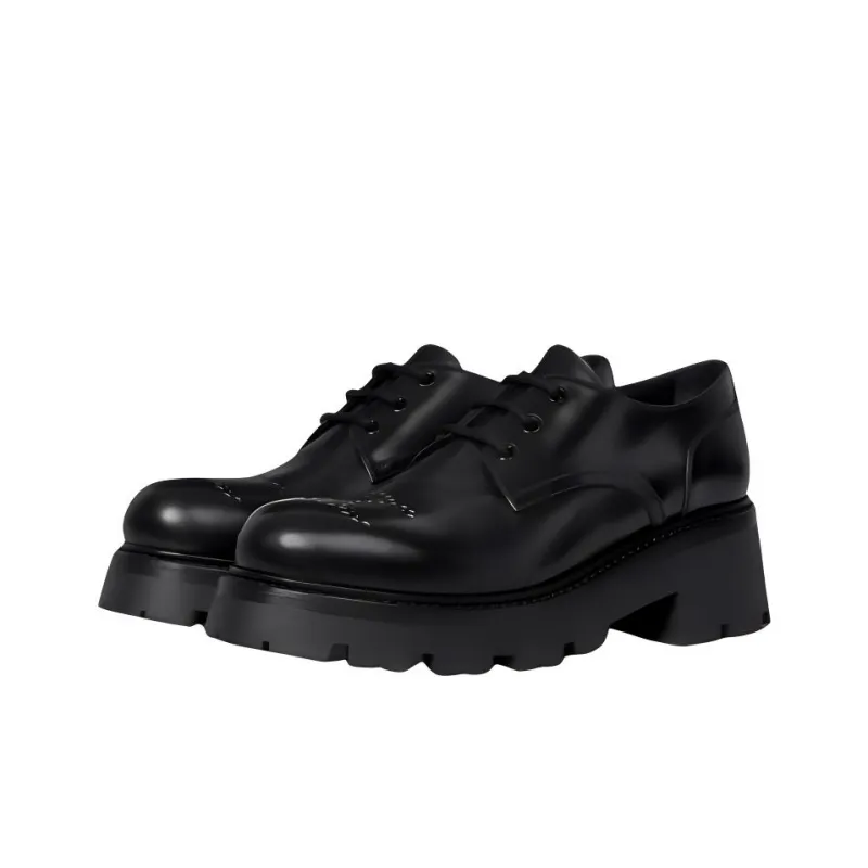 CELINE Triomphe Loafers Women's Black-2
