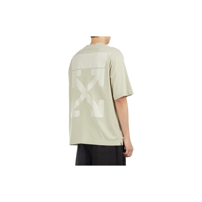 OFF WHITE T Shirts Men Green-4