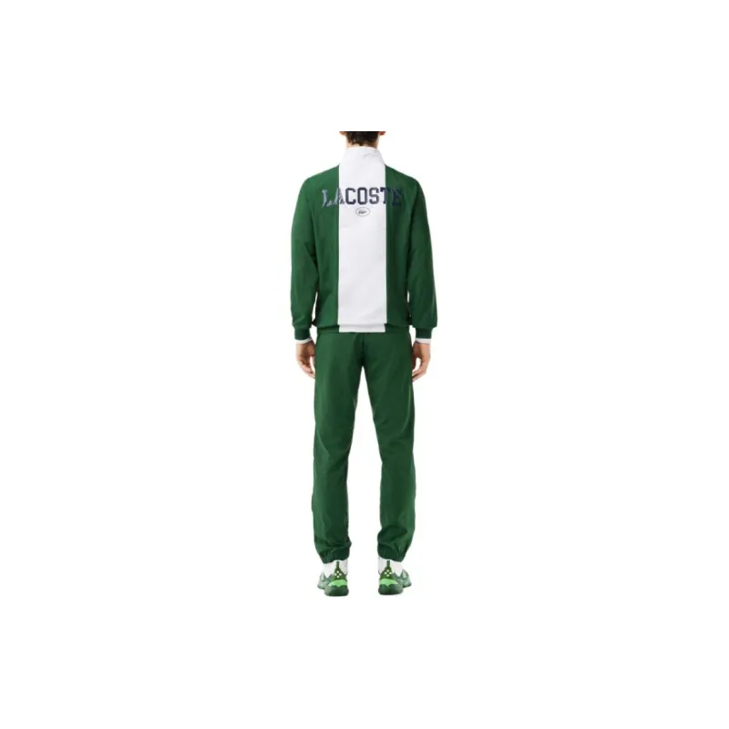 LACOSTE Striped Detailing Alligator Appliqué Tracksuit Set-2