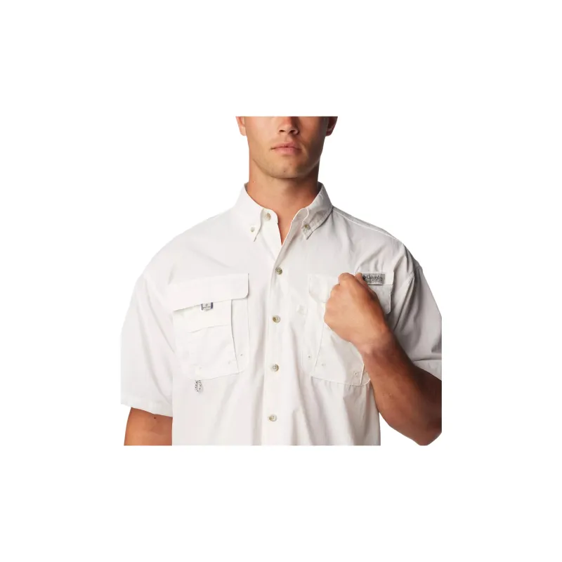 Columbia Bahama Shirts Men White-3