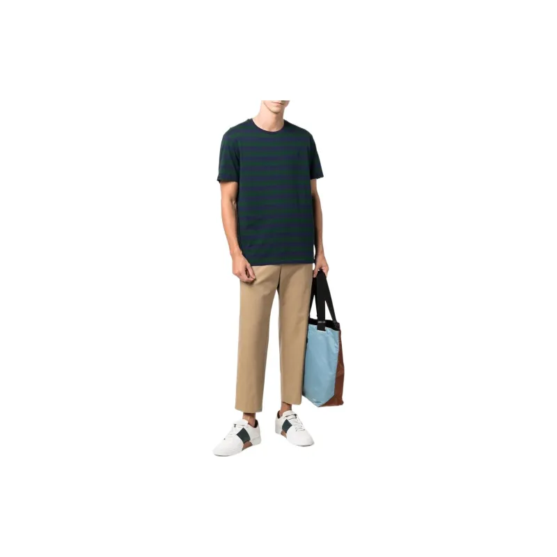 Polo Ralph Lauren T Shirts Men Dark Blue-1