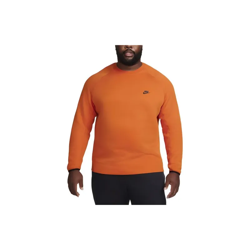 Nike Sweatshirts Men Orange Red-3