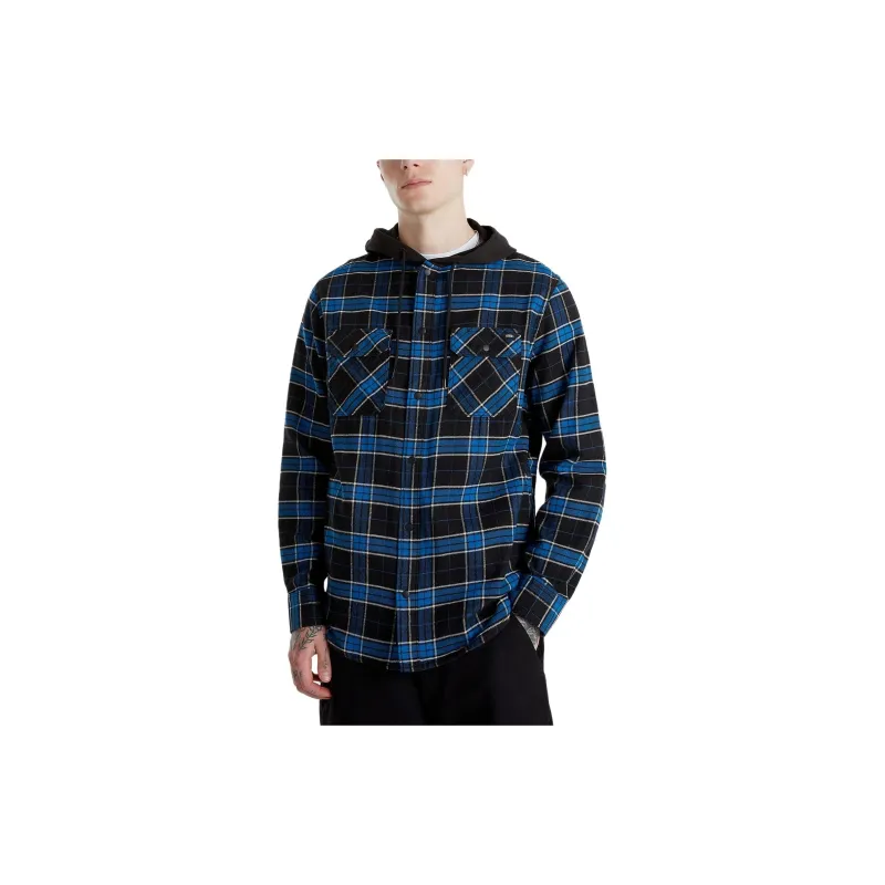 Vans Long Sleeve Woven Shirt Men's Black-2
