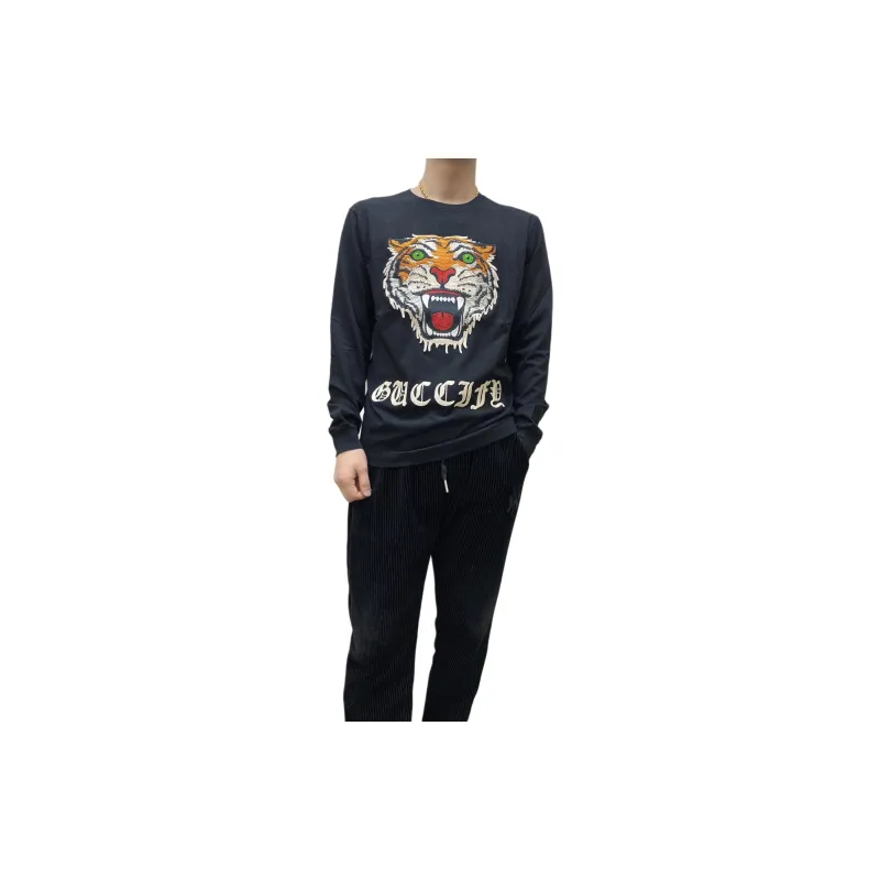 GUCCI T Shirts Men Black-2