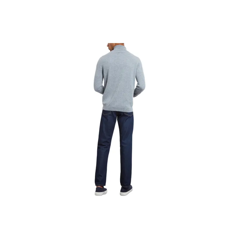 PRINGLE OF SCOTLAND SS24 Cashmere Sweater Men's Gray-2