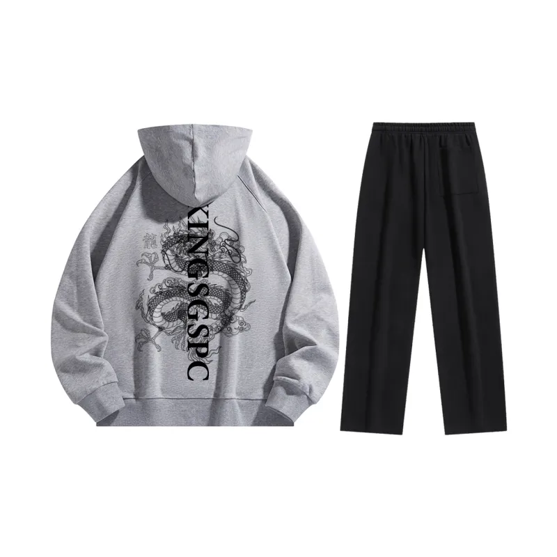 Kingsgspc Sweatshirt Set Unisex-12